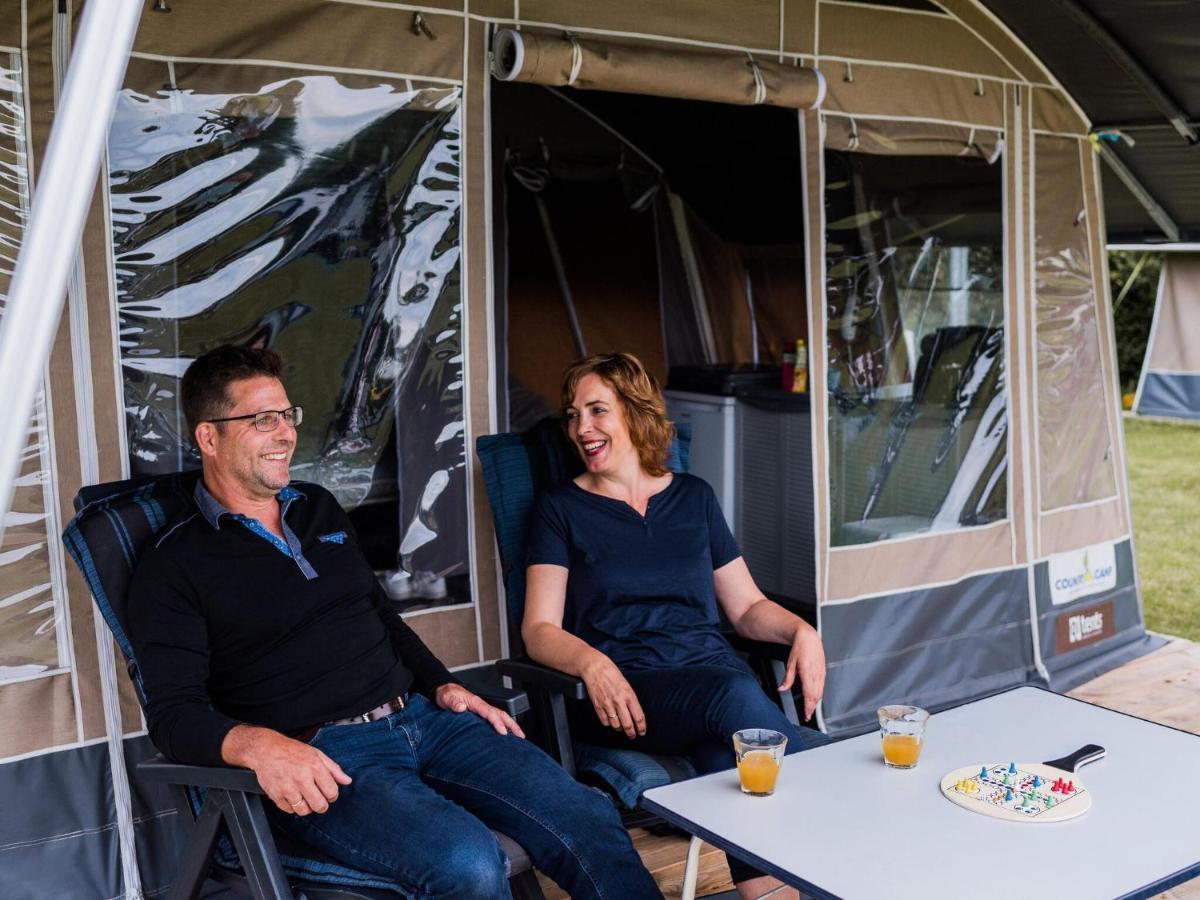 Nice Tent Lodge On A Campsite, Bordering The Forest, Luxembourg At 27 Km Medernach Εξωτερικό φωτογραφία